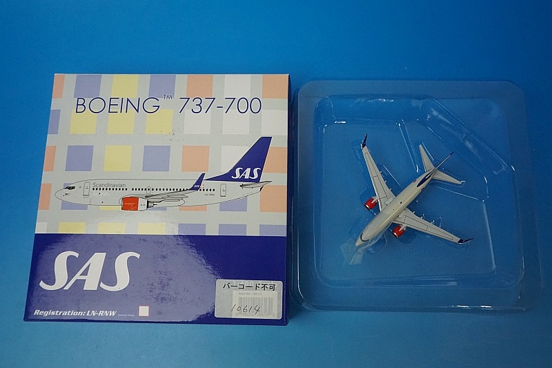1/400 B737-700 SAS �����󥸥ʥӥ� LN-RRB ��10614�� �ե��˥å���/���