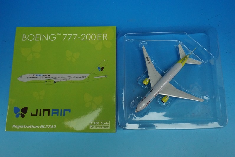 1/400 B777-200ER ジンエアー（韓国） HL7743 ［11087