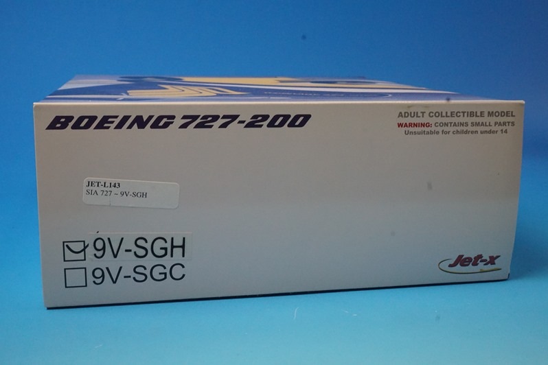 1/200 B727-200 ���󥬥ݡ��� 9V-SGH ��JET-L143�� Jet-��/���