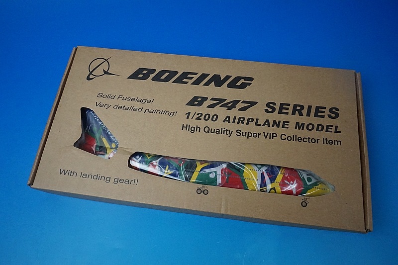 1/200 B747-300 ���������եꥫ�� Zdizani ZS-SAJ ���С��饤��/���