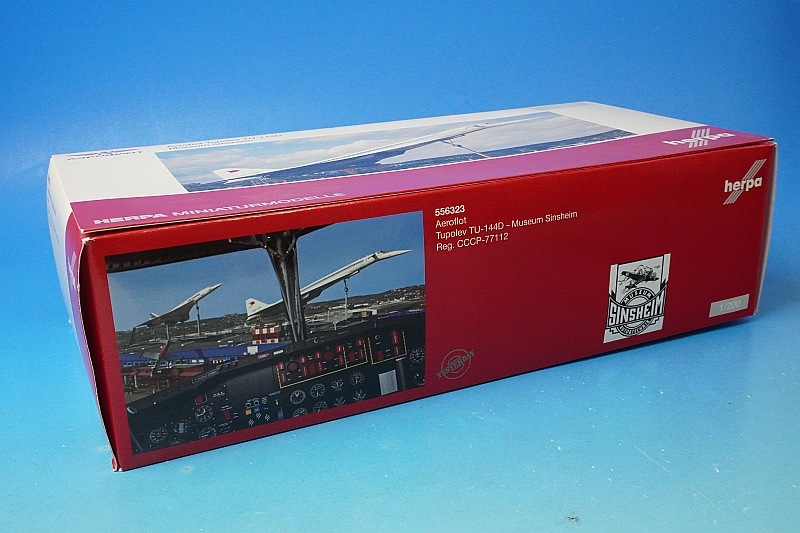 1/200 �ĥݥ�� TU-144D �������ե����� ���ӥ��ȹҶ����� �ʥ��󥹥ϥ�����̵�����ʪ����¸���� CCCP-77112 [556323] �إ��/���