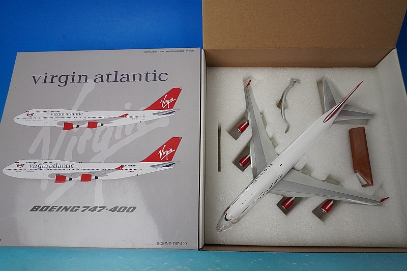 1/200 B747-400 Virgin ���������󥢥ȥ��ƥ��å� Lady Penelope G-VFAB ����ե饤��/���