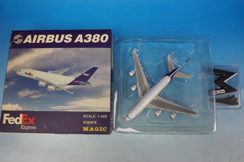 1/400 A380-800 FedEx フェデックスN380FE ［MG60924］ マジック