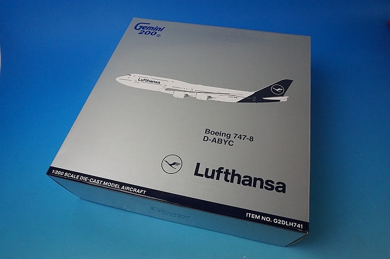1/200 B747-8 ルフトハンザ 新塗装 D-ABYC ［G2DLH741