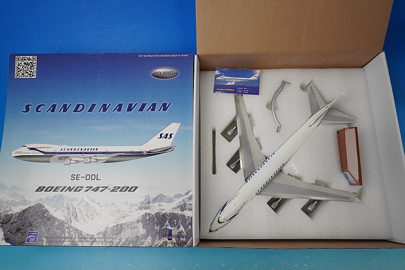 1/200 B747-200 SAS スカンジナビア HUGE VIKING SE-DDL [IF7420616P
