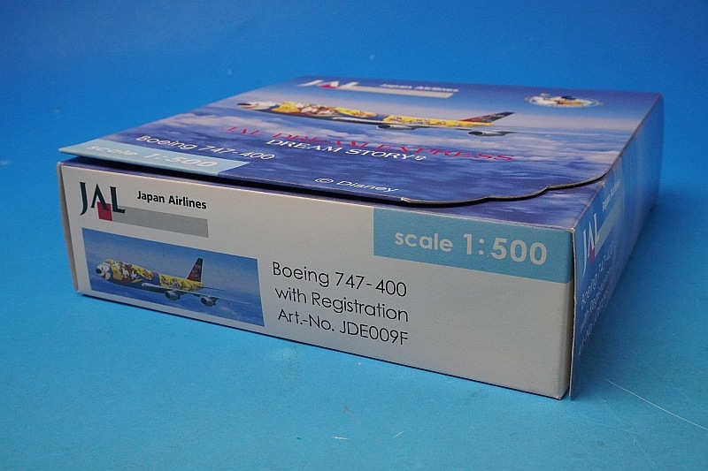 1/500 B747-400 JAL �ɥ꡼�२�����ץ쥹 ���ȡ��꡼�� JA8084 [JDE009F] �إ��/���