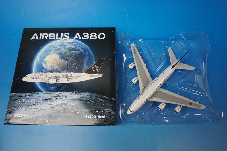 【新品、本物、当店在庫だから安心】 1/400 A380-800 ANA スタアラ/スターアライアンス JA384A その他
