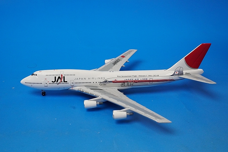 ボーイング 747-400 JAL 国際線就航50周年 (完成品飛行機