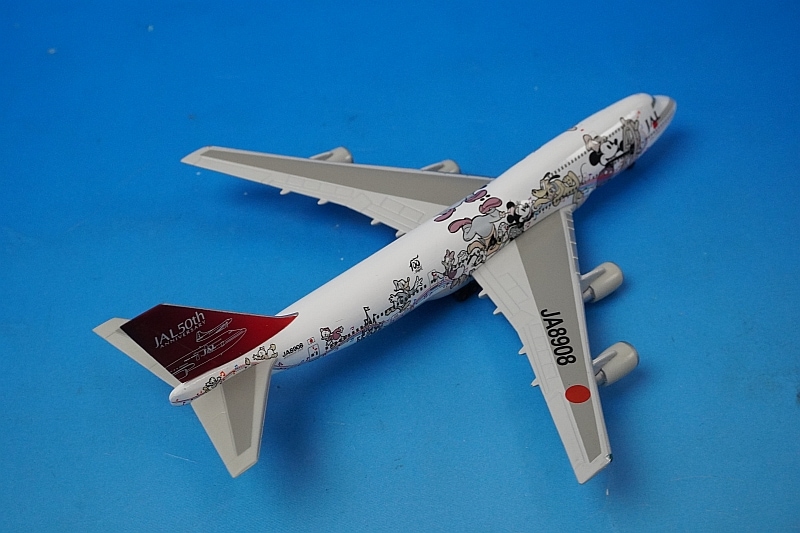 JAL50th ドリームエクスプレス フレンズ号 1/500 1/500 B747-400 JAL ドリームエクスプレス フレンズ号 JA8908