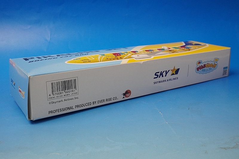 1/130 B737-800 スカイマーク ポケモン ピカチュウ JA73AB 1/130 B737-800 スカイマーク ポケモン ピカチュウジェット JA73AB