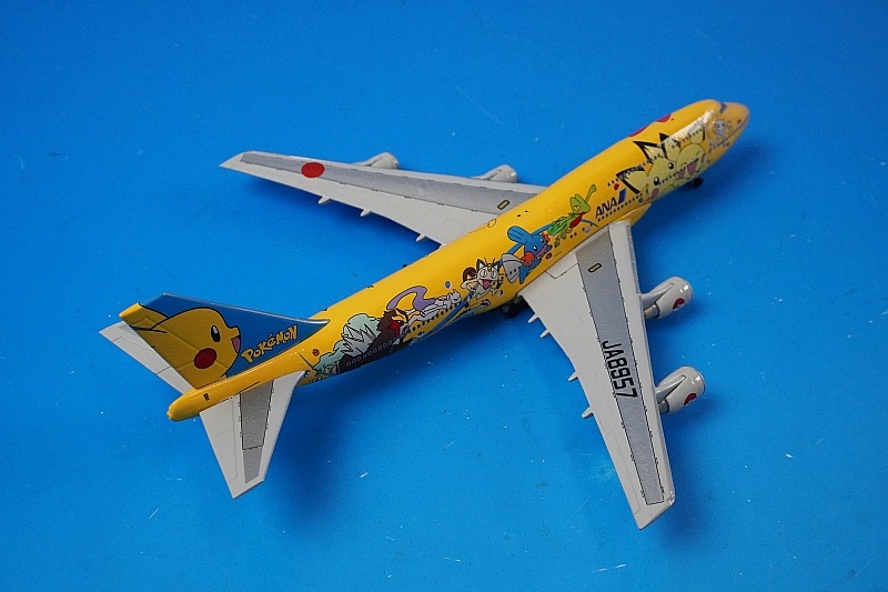 1/400 B747-400 ANA �ݥ���� �ԥ����奦������ JA8957 �ޥ��å���ǥ�/���