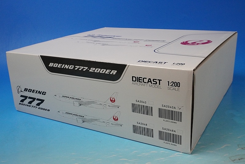 1/200 B777-200ER JAL ��������� �ե�åץ����� JA702J ��SA2043A] JC�����󥰥�/���