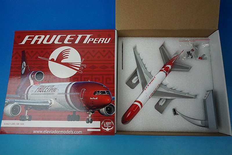 1/200 ���å����� L-1011-1 �ȥ饤������ FAUCETT�ڥ롼 OB-1504 ��EAV1504�� ELAVIADOR MODELS/���