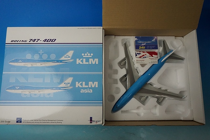 1/200 B747-400 KLM ������ PH-BFW ��IF744031�� ����ե饤��/���
