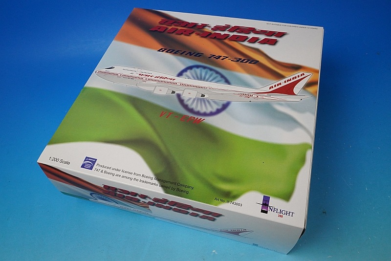 1/200 B747-300 ��������ǥ��� VT-EPW ��IF743003�� ����ե饤��/���