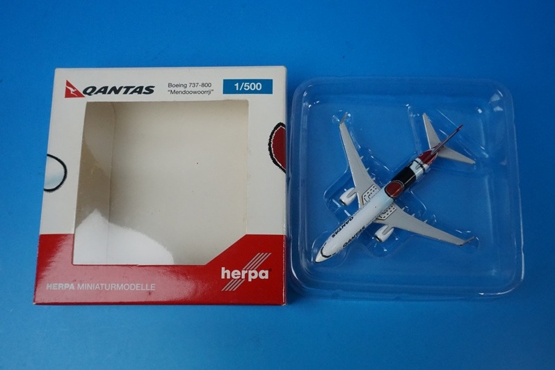 1/500 B737-800 ���󥿥� Mendoowoorrji/���ɥ��������ꥸ VH-XZJ ��526418�� �إ��/���