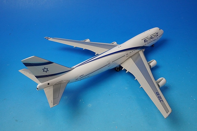 1/200 B747-400 ���륢�륤���饨�� 4X-ELC ��IF7441216�� ����ե饤��/���