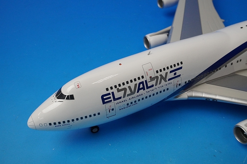 1/200 B747-400 ���륢�륤���饨�� 4X-ELC ��IF7441216�� ����ե饤��/���
