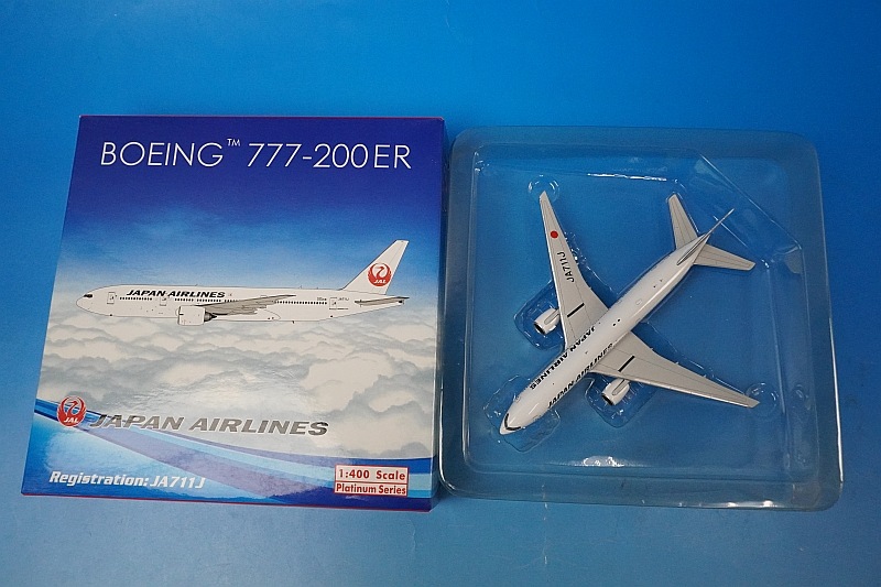 1/400 B777-200ER JAL 新鶴丸塗装 JA711J [11075] フェニックス/中古