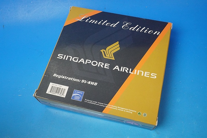 1/400 B777-300ER ���󥬥ݡ��� 9V-SWB [11306] �ե��˥å���/���