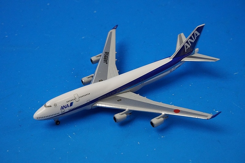 1/1000 B747-400 ANA �����󥰥�å��� JA8958 [NH10034] ����������/���