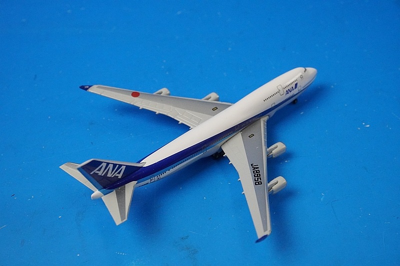 1/1000 B747-400 ANA �����󥰥�å��� JA8958 [NH10034] ����������/���