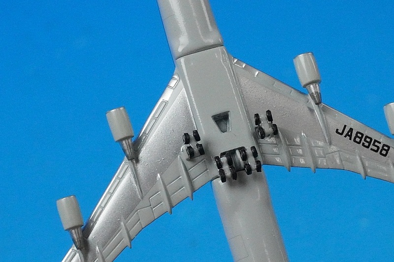1/1000 B747-400 ANA �����󥰥�å��� JA8958 [NH10034] ����������/���