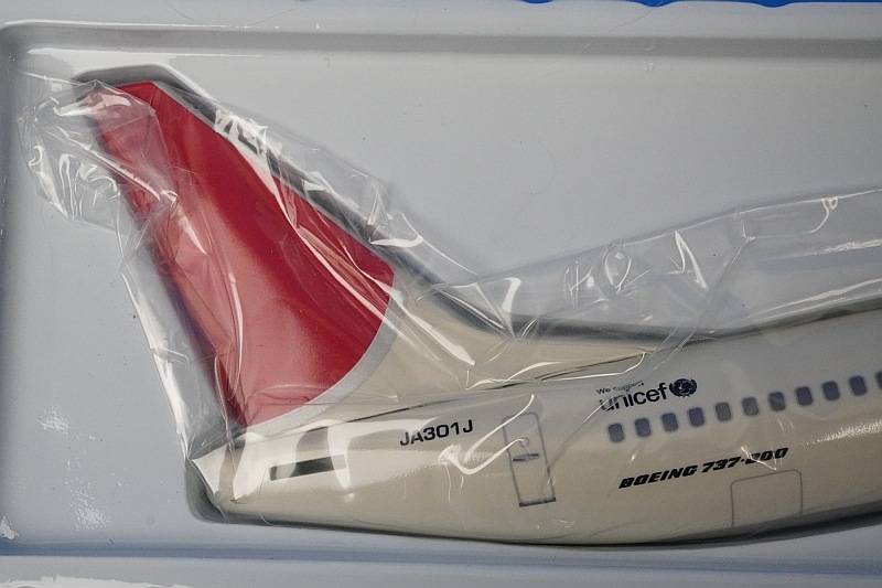 1/130 B737-800 JAL アーク塗装 JA301J ［16059］ JTA商事/中古