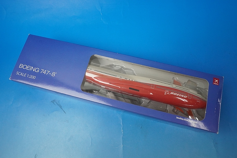 1/200 B747-8 �ܡ����󥰥ϥ������顼 ROLLOUT �������Ի��� ���쥸����Ϳ�ʤ� [4050�� �ۡ�����/���