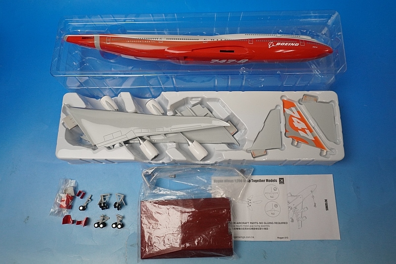 1/200 B747-8 �ܡ����󥰥ϥ������顼 ROLLOUT �������Ի��� ���쥸����Ϳ�ʤ� [4050�� �ۡ�����/���