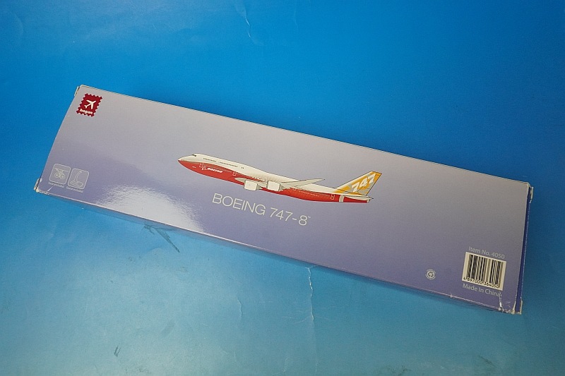 1/200 B747-8 �ܡ����󥰥ϥ������顼 ROLLOUT �������Ի��� ���쥸����Ϳ�ʤ� [4050�� �ۡ�����/���