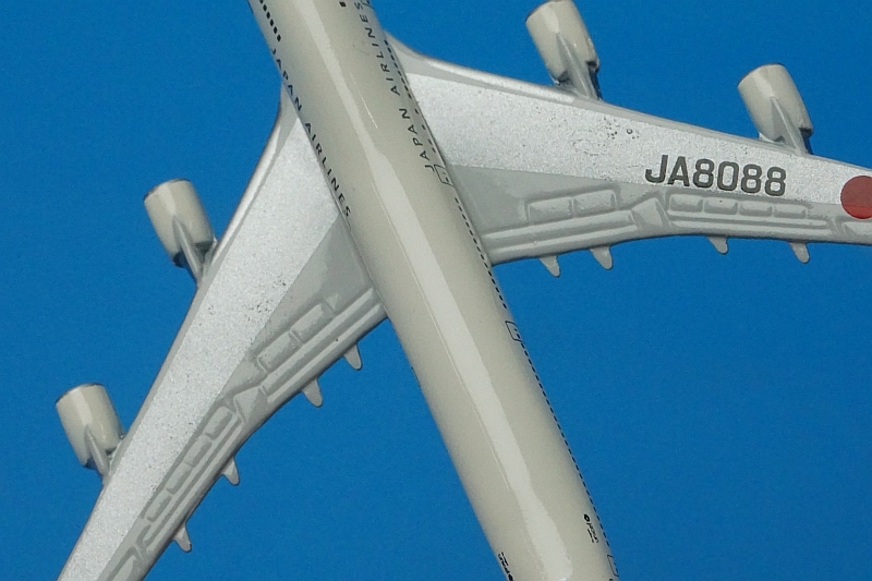 1/1000 B747-400 B777-300ER B767-300 JAL アーク塗装 JA8088