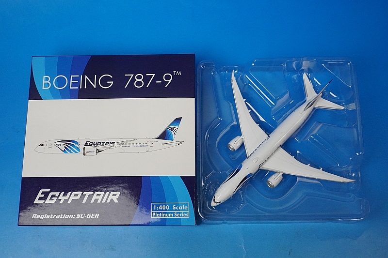 エジプト航空　B787-9    1/400 1/400 B787-9 エジプトエア SU-GER ［11538］ フェニックス/中古
