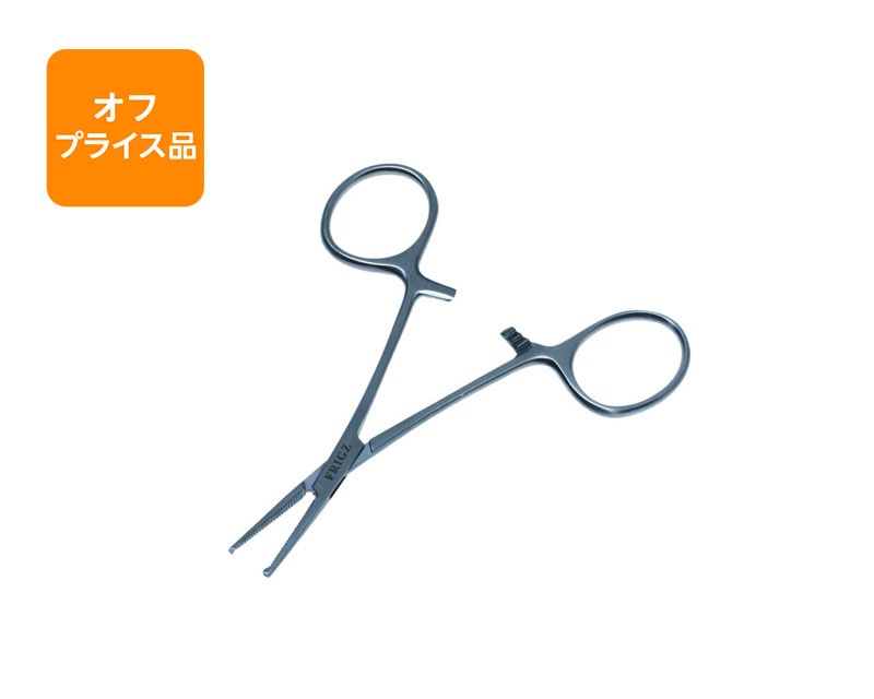 オフプライス品】止血鉗子 モスキート（有鈎）10cm 直 | セール商品