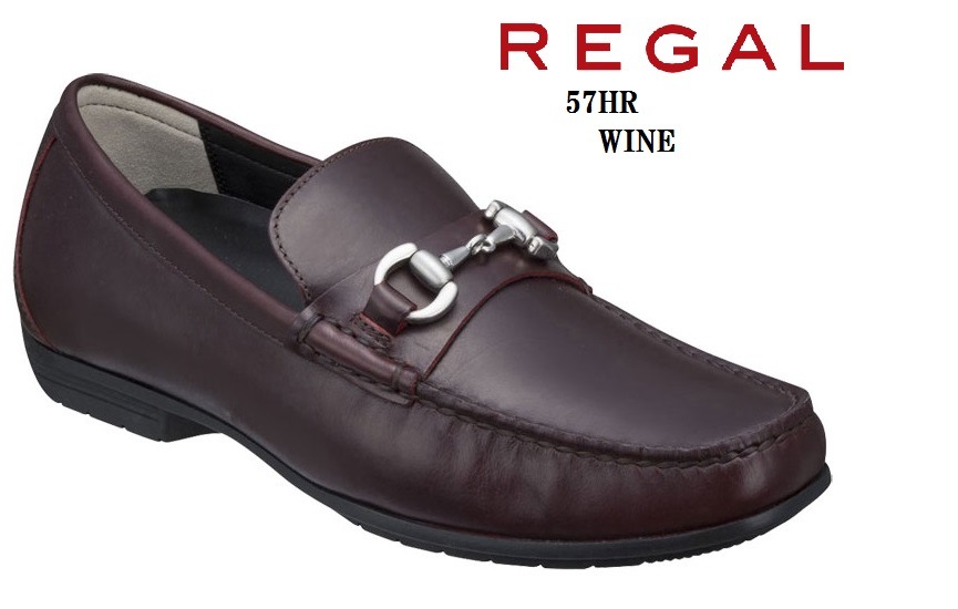 REGAL　リーガル ビジネス 本革 ローファー スリッポン 57HR REGAL リーガル 靴 メンズ ドライビングシューズ 57HR AF ビット