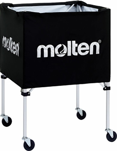 モルテン(Molten) BK0022K ボールカゴ(チュウ・オクガイ)_クロ ボールカゴ 折リタタミ式ボールカゴ 屋外用 黒|スポーツ|ブランド