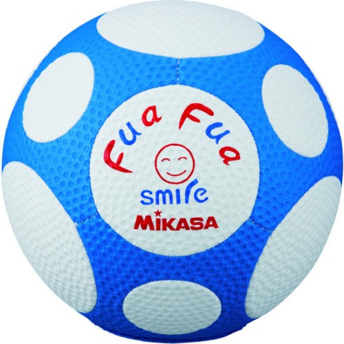 ミカサ(MIKASA) FFF4WB スマイルサッカー＿ヌイ＿ヤク150G＿WBU ふあふあサッカー4号(白／青)|スポーツ|ブランド