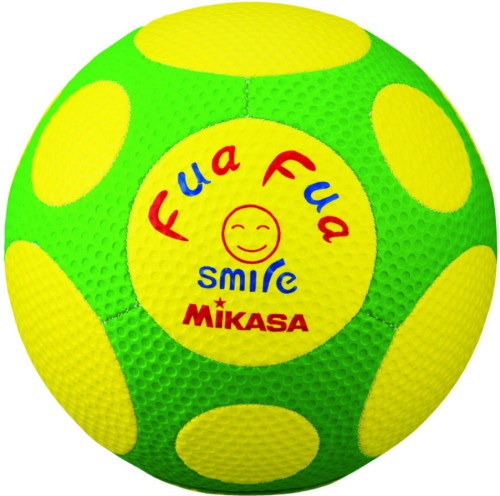 ミカサ(MIKASA) FFF4YG スマイルサッカー＿ヌイ＿ヤク150G＿YGR ふあふあサッカー4号(黄／緑)|スポーツ|ブランド