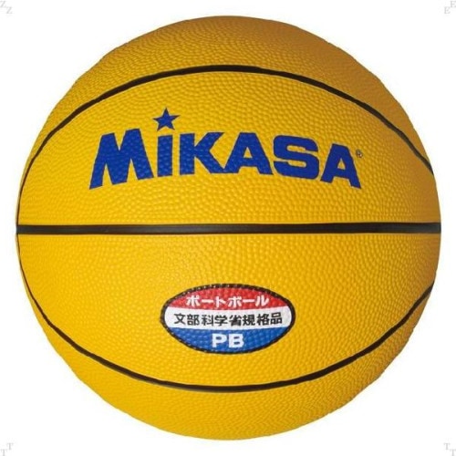ミカサ(MIKASA) PBY ポートボール＿ゴム＿イエロー ポートボール試合球(イエロー)|スポーツ|ブランド