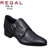 REGAL(リーガル)37TR BC メンズ ダブルモンクストラップトラッドビジネスシューズ 本革 日本製 特殊コーティングを施したスクラッチタフレザーシリーズ|メンズ