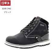 EDWIN(エドウィン)EDW-7982 メンズハイカットカジュアルスニーカー 機能性だけじゃなく、高級感のあるブランドプレートや洗礼された細部パーツ 防水仕様|メンズ