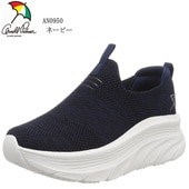 Arnold Palmer(アーノルドパーマー)AN0950 レディス 軽量 厚底スリッポンランニングカジュアルスニーカー メッシュ素材で履きやすい 通学シューズにも最適|レディス
