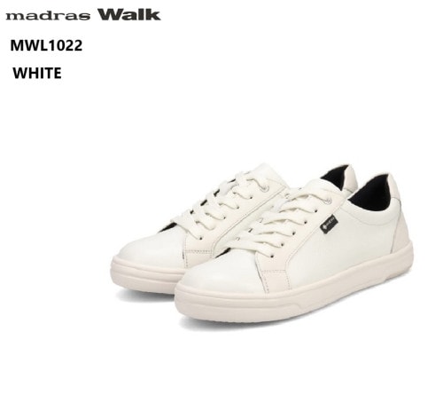 (マドラスウォーク)MWL1022 madras Walk GORE-TEX レディス レザーコートカジュアルウォーキングスニーカー 足馴染みの良い革にグレードアップ トラベル ウォーキングなどさまざ