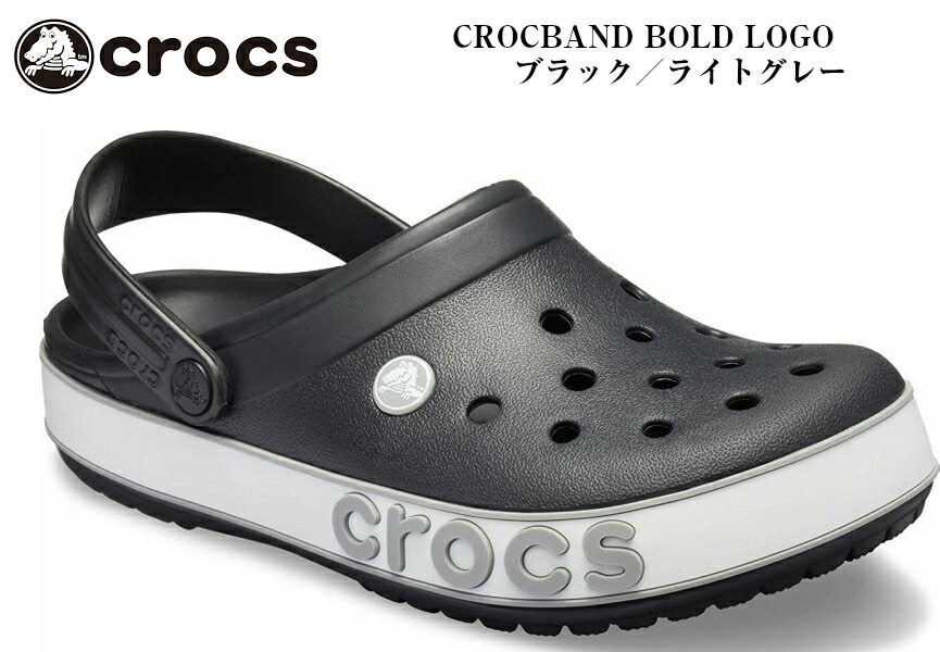 (å)CROCBAND BOLD LOGO CLOG crocs åХ ܡɥ å 206021 ӥåǥо  ǥ