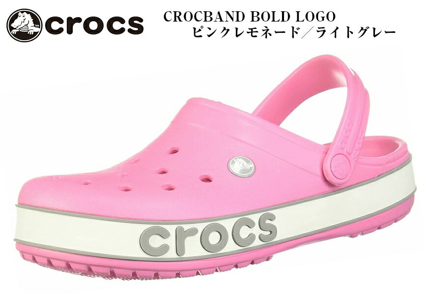 (å)CROCBAND BOLD LOGO CLOG crocs åХ ܡɥ å 206021 ӥåǥо  ǥ