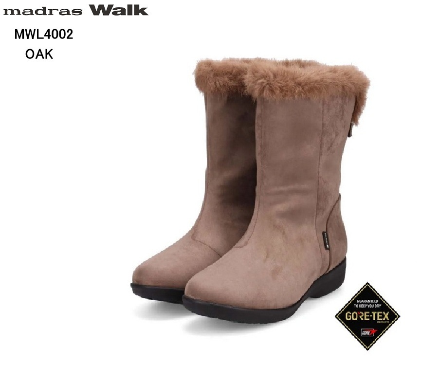 madras Walk(ޥɥ饹)MWL4002 GORE-TEX ǥ ܥդ奢ߥɥ֡  ɿ 4E ɴ֡Ļ ƩǽܳŪʵǽ Ǩ줿ϩ̤ǥåȯޤ