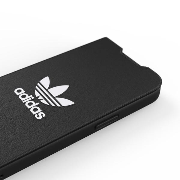 adidas(ǥ) 47095 BOOKLET_BASIC_IP13PRO_BK adidas Originals Booklet Case BASIC FW21 for iPhone 13 Pro black/white 47095(GA7422)