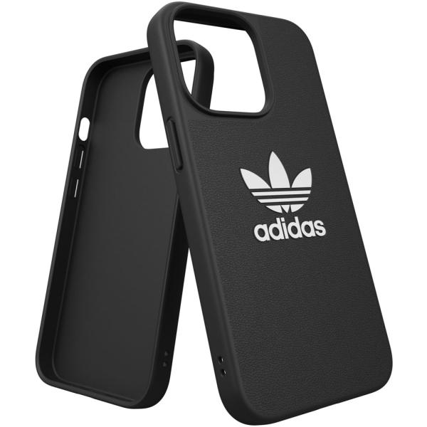 adidas(ǥ) 47096 MOULDED_BASIC_IP13PRO_BK adidas Originals Moulded Case BASIC FW21 for iPhone 13 Pro black/white 47096(GA7414)