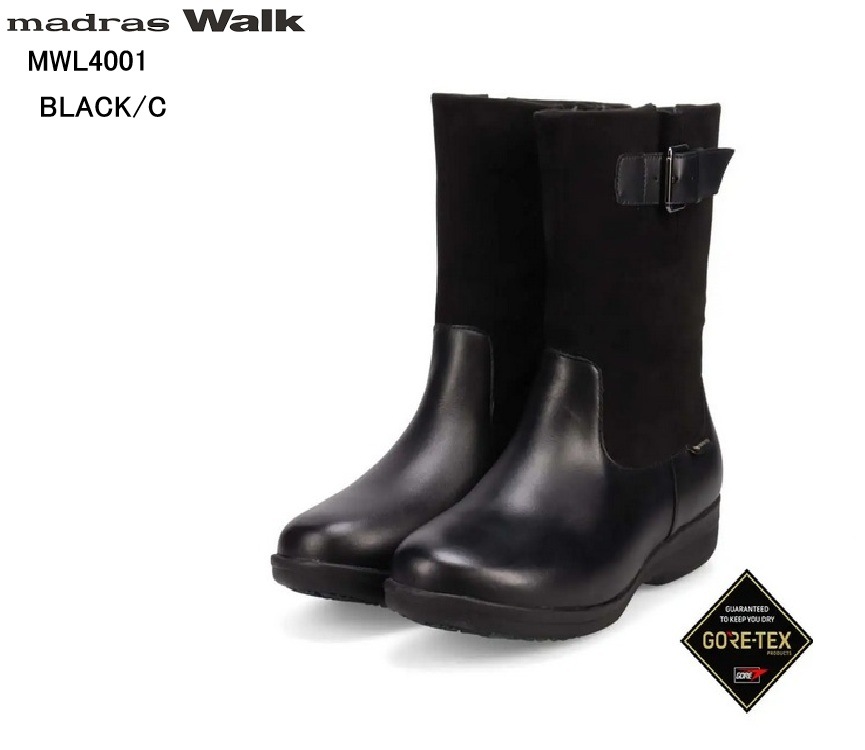 madras Walk(ޥɥ饹)MWL4001 GORE-TEX ǥ 奢ߥɥ֡  ɥեʡ ɿ 4E  ƩǽܳŪʵǽ Ǩ줿ϩ̤ǥåȯޤ