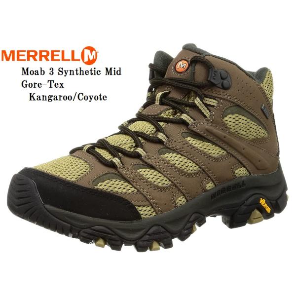 merrell moab3 SYN MID GTXマウンテンブーツ トレッキング MOAB 3 SYNTHETIC MID GORE-TEX®モアブ 3 シンセティック ミッド